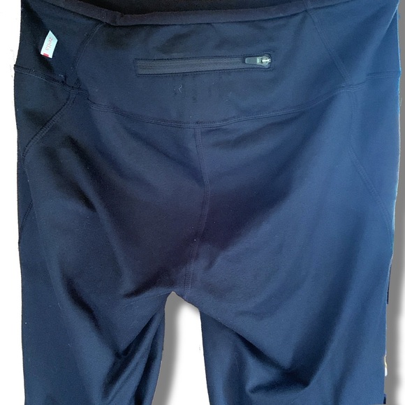 Zella Activewear Slim Fit Live-In Leggings Black Reflective Small Black - Picture 7 of 7